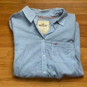 Hollister dress shirt, light blue